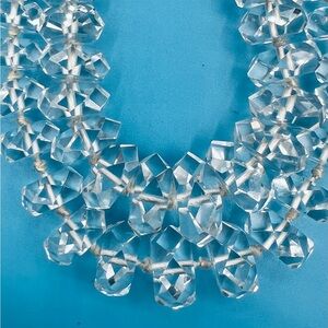 Pair of Vintage Cut Crystal Necklaces